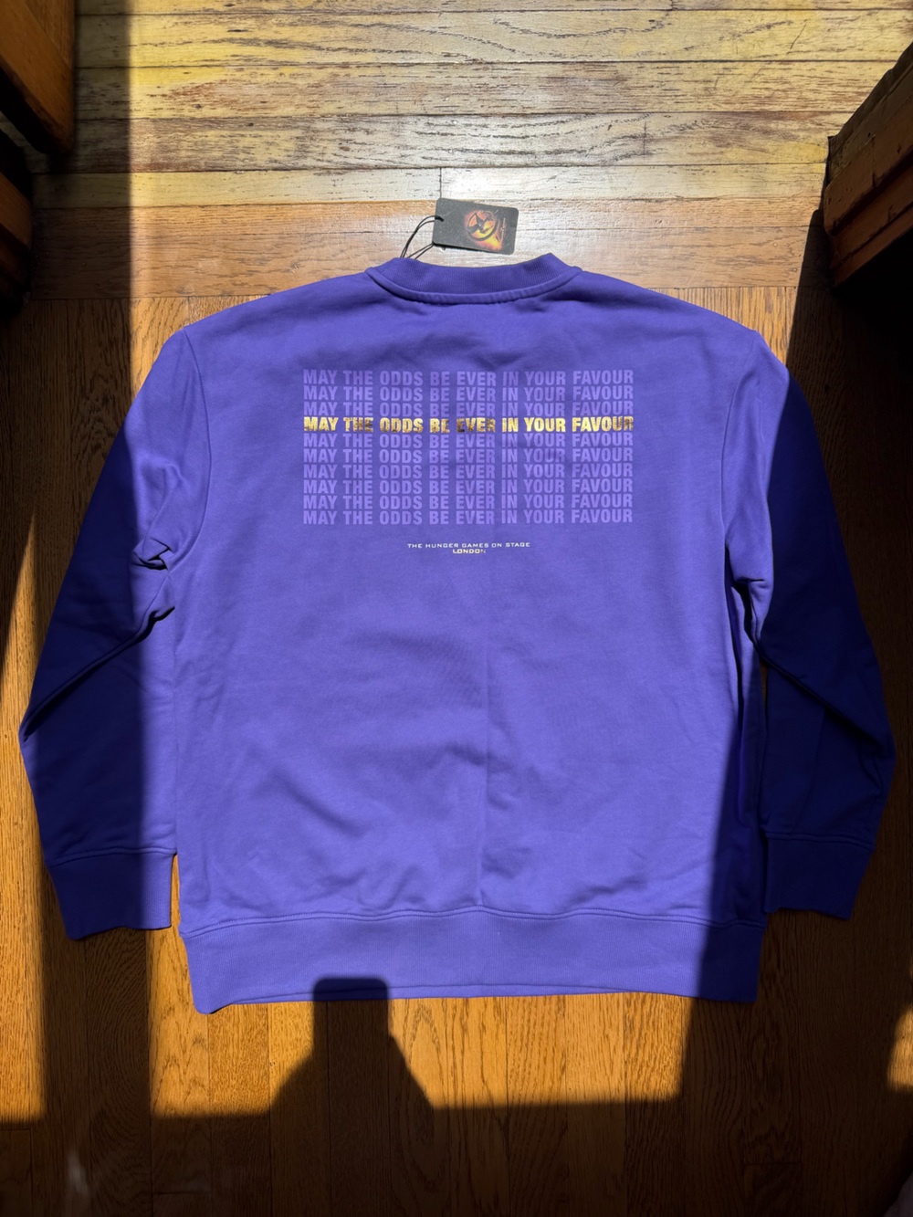NWT - "May the Odds be Ever in Your Favour" Sweatshirt (Small Unisex)